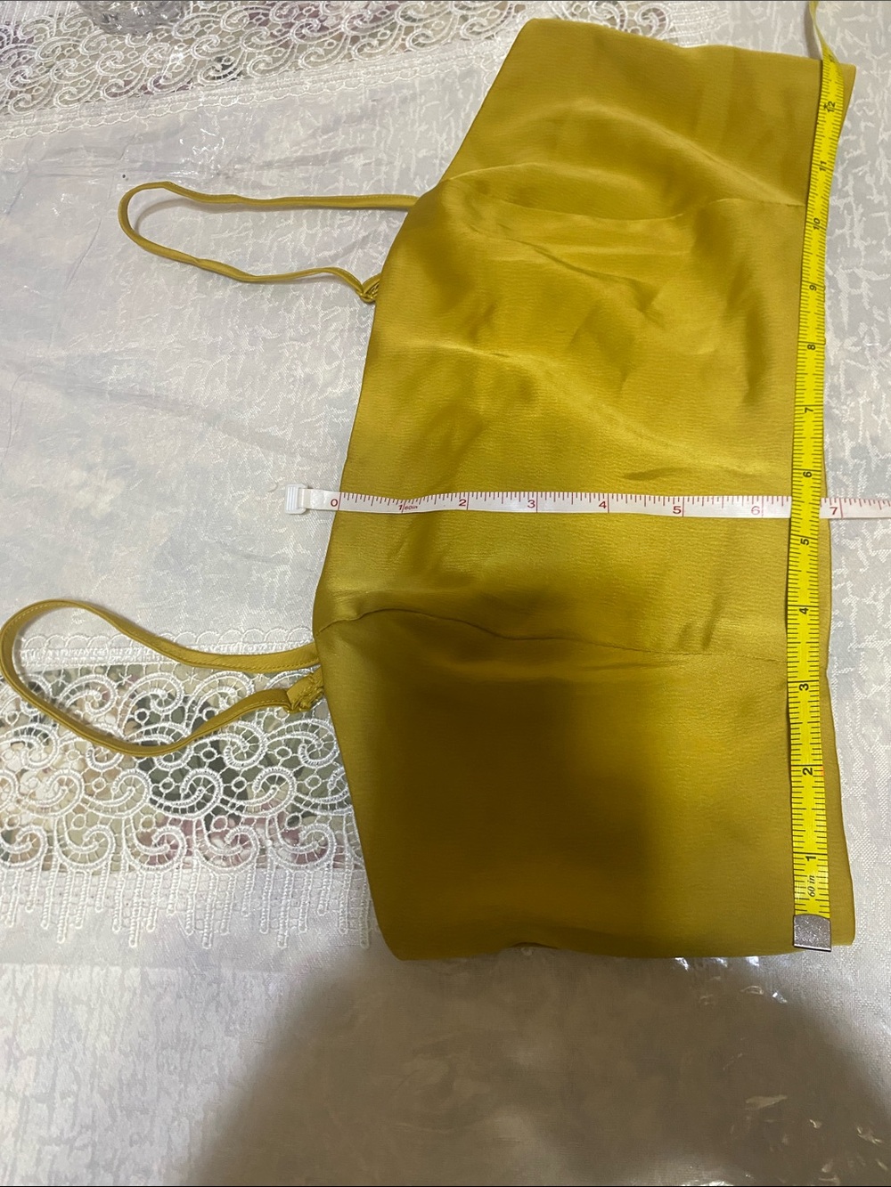 House of Harlow 1960 Mustard Yellow Wide-Leg Pants & Cropped Cami Open to Offers - Picture 9 of 16